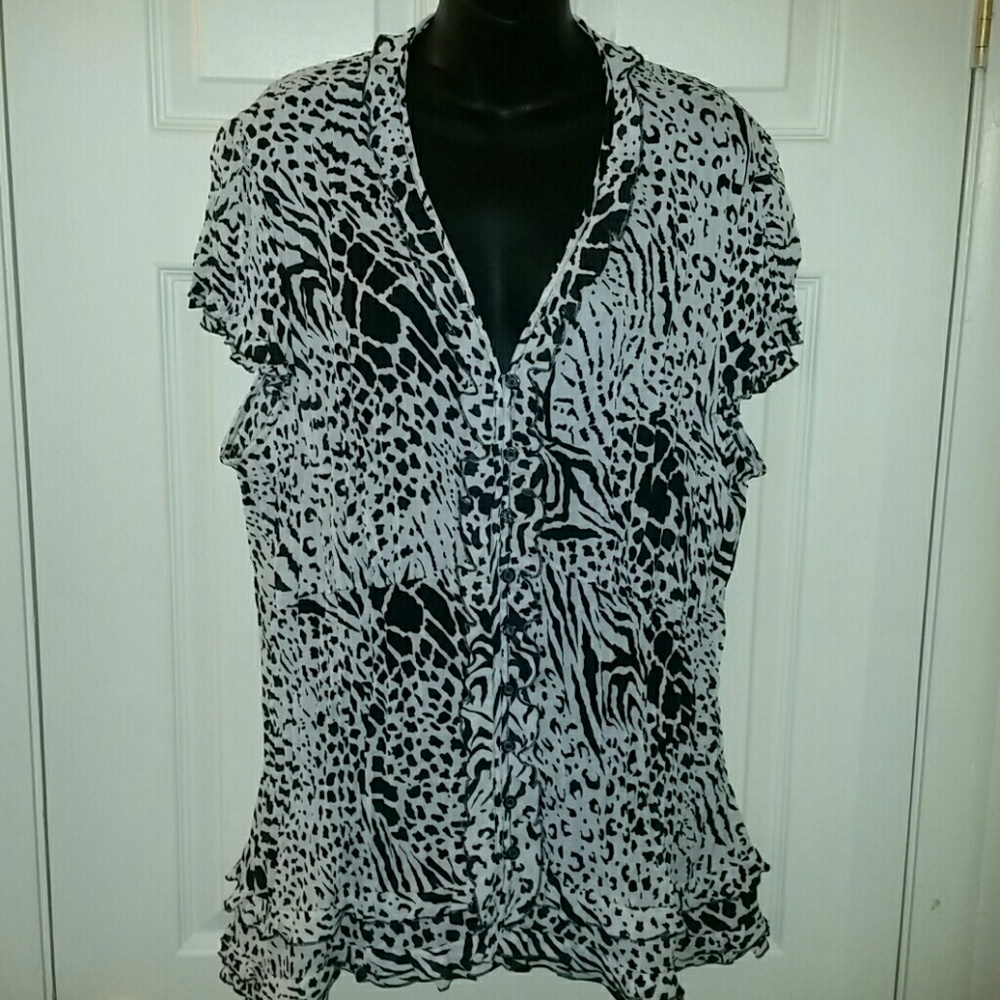 NWOT plus size Casual blouse